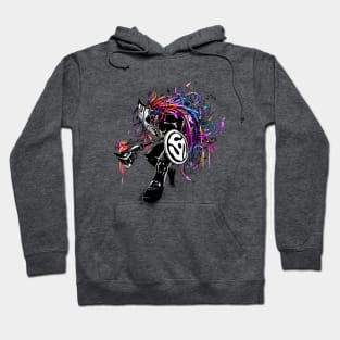 Vinyl Warrior Hoodie